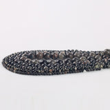 Wholesale Natural Stones Black Sea Sediment Turquoises Imperial Jaspers Beads 4/6/8/10/12MM Fit Diy Beads For Jewelry Making