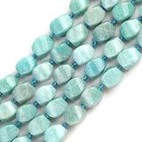 15*22mm Natural Irregular Colorful Jade Loose Spacer Beads For Jewelry Making DIY Necklace Bracelet Accessories 15Inches