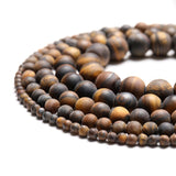 Wholesale Natural Blue Lapis Lazuli Tiger Eye Stones Loose Beads Agates 4/6/8/10/12mm For Jewelry Making DIY Bracelet Necklace