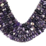 Irregular Amethysts Stone Beads Special Cut Genuine Loose Spacer Beads For DIY Jewelry Making Bracelet Charms Accessories