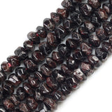 10*15mm Irregular Garnet Stone Beads Natural Special Cut Genuine Loose Spacer Beads For Jewelry DIY Making Bracelets