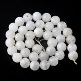 Grade AAA Natural Blue Moonstone Beads Round Loose Stone Beads 4/6/8/10/12mm For Jewelry Making DIY Bracelet Necklace 15 Inch