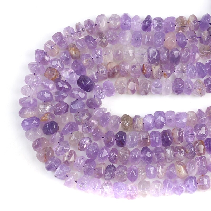 Natural Irregular Ametrine Stone Beads Special Cut Genuine Loose Spacer Beads For DIY Jewelry Making Bracelet Charms Accessories