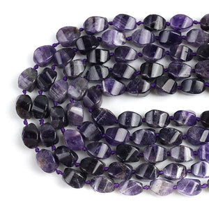 15*22mm Natural Irregular Amethysts Loose Spacer Beads For Jewelry Making DIY Necklace Bracelet Accessories 15Inches