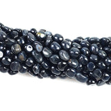 5*8mm Oval Shape Gravel Stone Beads Natural Blue Tiger Eye Loose Beads For Jewelry Making DIY Necklace Bracelet Accessories 15''