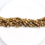 5*8mm Natural Stone Beads Yellow Tiger Eye Chips Beads Irregular Freeform Gravel Beads Bracelet for Jewelry Making DIY Necklace