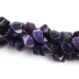 15*22mm Natural Irregular Amethysts Loose Spacer Beads For Jewelry Making DIY Necklace Bracelet Accessories 15Inches