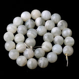 Grade AAA Natural White Moonstone Beads Round Loose Stone Beads 4/6/8/10/12mm For Jewelry Making DIY Bracelet Necklace 15 Inch