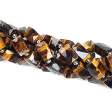 Wholesale Natural Faceted Tiger Eye Stone Beads octagonal Spacer Beads for Jewelry DIY Making Bracelet Necklace Accessories