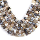 Irregular Persian Agates Stone Beads Natural Special Cut Genuine Loose Spacer Beads For Jewelry DIY Making Bracelets 10*15mm