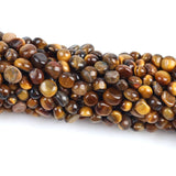 5*8mm Oval Shape Stone Beads Natural Tiger Eye Loose Beads For Jewelry Making DIY Bracelet Necklace