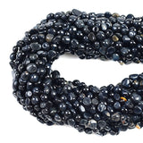 5*8mm Oval Shape Gravel Stone Beads Natural Blue Tiger Eye Loose Beads For Jewelry Making DIY Necklace Bracelet Accessories 15''