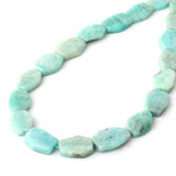 Natural Stone AAA Grade Genuine Amazonite Flat Rectangle 10*20mm Beads For Jewelry Making DIY Bracelet Necklace Earrings