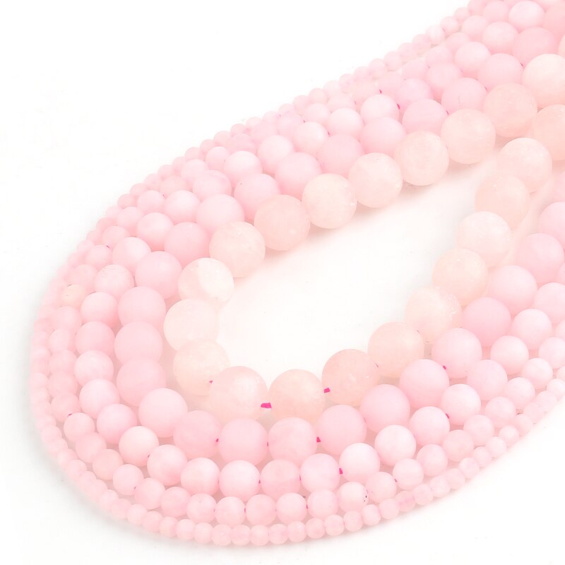 Factory store fashion jewelry ground powder Rose crystal loose beads suitable for DIY bracelet necklace accessories to make amulets