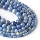 Wholesale Natural Stone Blue Aventurine Round Beads 4/6/8/10/12mm For Jewelry Making DIY Jewelry Bracelet Necklace