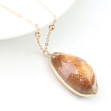 2022 Boho Conch Shell Necklace Shell Gold Shell Chain Necklace Women Seashell Choker Necklace Pendants Jewelry Bohemian Female