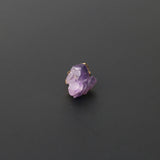 Irregular Natural Gem Stone Pendant Necklace Ring Purple Crystal Chakra Quartz Amethysts Necklace Bohemian Fashion Jewelry Gift
